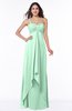 Mature Sleeveless Chiffon Floor Length Ruching Plus Size Bridesmaid Dresses