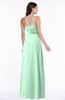 Mature Sleeveless Chiffon Floor Length Ruching Plus Size Bridesmaid Dresses