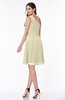 Elegant A-line One Shoulder Sleeveless Half Backless Mini Plus Size Bridesmaid Dresses