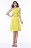 Elegant A-line One Shoulder Sleeveless Half Backless Mini Plus Size Bridesmaid Dresses