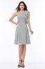 Elegant A-line One Shoulder Sleeveless Half Backless Mini Plus Size Bridesmaid Dresses