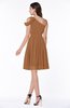 Plain A-line Sleeveless Half Backless Mini Ruching Plus Size Bridesmaid Dresses