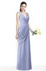 Mature A-line V-neck Chiffon Pleated Plus Size Bridesmaid Dresses