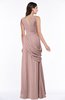 Mature A-line V-neck Chiffon Pleated Plus Size Bridesmaid Dresses