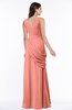 Mature A-line V-neck Chiffon Pleated Plus Size Bridesmaid Dresses