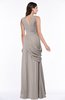 Mature A-line V-neck Chiffon Pleated Plus Size Bridesmaid Dresses