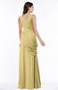 Mature A-line V-neck Chiffon Pleated Plus Size Bridesmaid Dresses