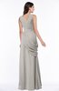 Mature A-line V-neck Chiffon Pleated Plus Size Bridesmaid Dresses