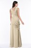 Mature A-line V-neck Chiffon Pleated Plus Size Bridesmaid Dresses