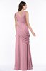 Mature A-line V-neck Chiffon Pleated Plus Size Bridesmaid Dresses