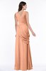 Mature A-line V-neck Chiffon Pleated Plus Size Bridesmaid Dresses