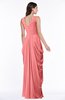 Mature Short Sleeve Chiffon Floor Length Pleated Plus Size Bridesmaid Dresses