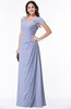 Mature A-line Sweetheart Short Sleeve Zip up Floor Length Plus Size Bridesmaid Dresses