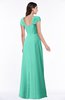 Mature A-line Sweetheart Short Sleeve Zip up Floor Length Plus Size Bridesmaid Dresses
