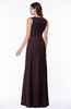Modest A-line V-neck Zip up Floor Length Ruching Plus Size Bridesmaid Dresses
