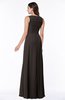 Modest A-line V-neck Zip up Floor Length Ruching Plus Size Bridesmaid Dresses