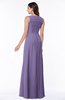 Modest A-line V-neck Zip up Floor Length Ruching Plus Size Bridesmaid Dresses