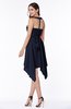 Plain V-neck Sleeveless Half Backless Ribbon Plus Size Bridesmaid Dresses