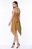 Plain V-neck Sleeveless Half Backless Ribbon Plus Size Bridesmaid Dresses