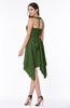 Plain V-neck Sleeveless Half Backless Ribbon Plus Size Bridesmaid Dresses