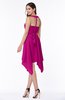 Plain V-neck Sleeveless Half Backless Ribbon Plus Size Bridesmaid Dresses