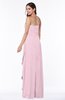 Mature A-line Sleeveless Chiffon Floor Length Bridesmaid Dresses