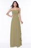 Mature A-line Sleeveless Chiffon Floor Length Bridesmaid Dresses