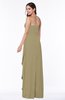 Mature A-line Sleeveless Chiffon Floor Length Bridesmaid Dresses