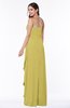 Mature A-line Sleeveless Chiffon Floor Length Bridesmaid Dresses