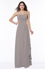 Mature A-line Sleeveless Chiffon Floor Length Bridesmaid Dresses