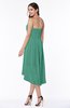 Informal A-line Sleeveless Half Backless Asymmetric Bridesmaid Dresses