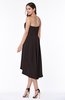 Informal A-line Sleeveless Half Backless Asymmetric Bridesmaid Dresses