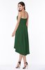 Informal A-line Sleeveless Half Backless Asymmetric Bridesmaid Dresses