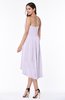 Informal A-line Sleeveless Half Backless Asymmetric Bridesmaid Dresses