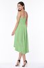 Informal A-line Sleeveless Half Backless Asymmetric Bridesmaid Dresses