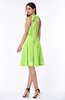 Cute Halter Sleeveless Half Backless Mini Plus Size Bridesmaid Dresses