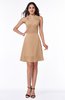 Cute Halter Sleeveless Half Backless Mini Plus Size Bridesmaid Dresses