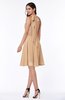 Cute Halter Sleeveless Half Backless Mini Plus Size Bridesmaid Dresses