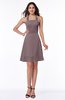 Cute Halter Sleeveless Half Backless Mini Plus Size Bridesmaid Dresses