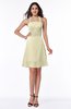 Cute Halter Sleeveless Half Backless Mini Plus Size Bridesmaid Dresses
