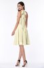 Cute Halter Sleeveless Half Backless Mini Plus Size Bridesmaid Dresses