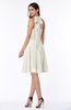 Cute Halter Sleeveless Half Backless Mini Plus Size Bridesmaid Dresses