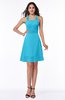 Cute Halter Sleeveless Half Backless Mini Plus Size Bridesmaid Dresses