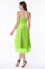 Romantic A-line Sleeveless Zip up Hi-Lo Ribbon Plus Size Bridesmaid Dresses