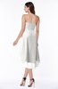 Romantic A-line Sleeveless Zip up Hi-Lo Ribbon Plus Size Bridesmaid Dresses