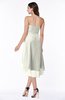 Romantic A-line Sleeveless Zip up Hi-Lo Ribbon Plus Size Bridesmaid Dresses