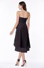Romantic A-line Sleeveless Zip up Hi-Lo Ribbon Plus Size Bridesmaid Dresses