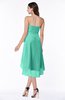 Romantic A-line Sleeveless Zip up Hi-Lo Ribbon Plus Size Bridesmaid Dresses