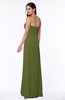 Traditional Strapless Zip up Chiffon Floor Length Plus Size Bridesmaid Dresses