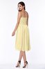 Cute Strapless Sleeveless Zipper Chiffon Hi-Lo Plus Size Bridesmaid Dresses
